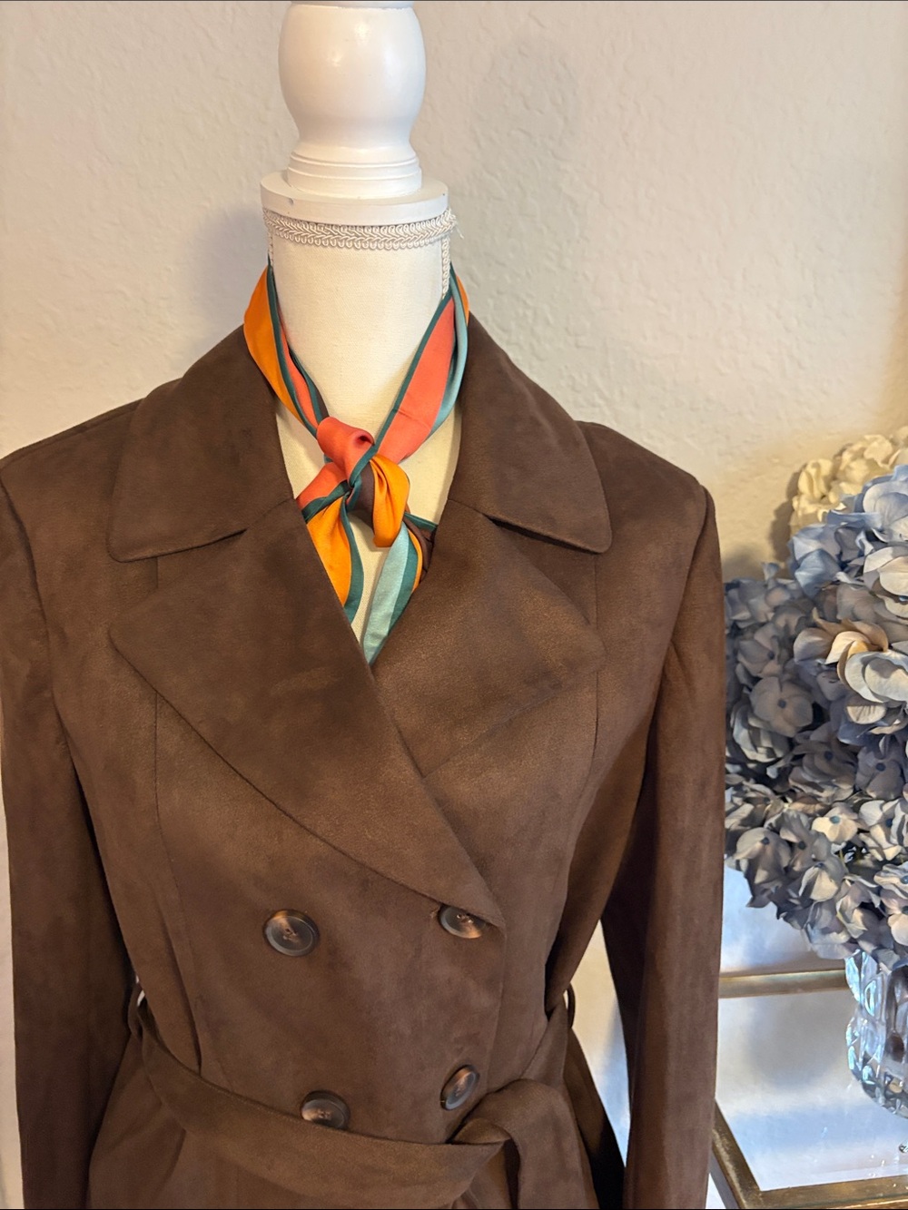 Commense faux suede jacket